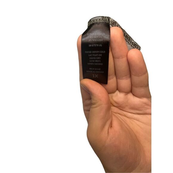 Coin 1804 Camo 3/4 Sleeve Top - Picture 5 of 8